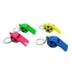 Брелок пластик. Свисток Футбол асорті №DD-3