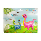 Повітряна кулька фольга Динозавр збірна 70*95см з 5-ти частин 668130