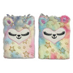 Блокнот Пухнастий Олень А5 80арк ЛИДЕР МЕХ асорті M-102