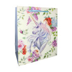 Пакет подарунковий паперовий 18*23*10см ООПТ Єдиноріг 8293-S/3517