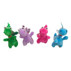 Іграшка м'яка ЛИДЕР Дракон h-15см, асорті 256015 блискучі крила