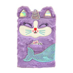 Блокнот Пухнастий Єдиноріг-кіт А5 80арк ООПТ МЕХ асорті 5166