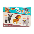 Повітряна кулька фольга Лев збірна 62*54см з 5-ти частин YY-F0930