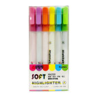 Текстові маркери набір 6шт Aodemei тонкі 6200