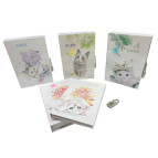 Блокнот с замком А5 80арк Cat Baby в карт кор з кодовим замком 4069