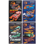 Блокнот-планшет A6 50арк безлін. Kite Hot Wheels HW23-195