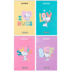 Блокнот-планшет A6 50арк безлін. Kite Peanuts Snoopy  SN23-195