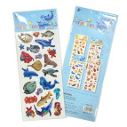 Наліпки дитячі ООПТ 24,5*10см XV 3D Мікс, асорті WX-TS-*