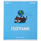 Зошит шкільний А5+ 48арк Kite предметний кл. Cat Географія K23-240-21
