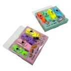 Текстові маркери набір 4шт. ЛИДЕР міні з наліпками космос 8662-A