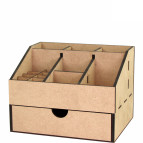 Заготовка для декорування Rosa Talent Комод-органайзер 1 ящик МДФ 22,5*18*16,5 см 286410