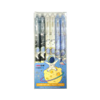 Гелева ручка Пиши-стирай Lea Space з кнопкою, пише синім 9968