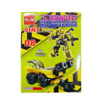 Конструктор HLJW будівельна техніка Mechwarrior 8в1 збери робота №0868-93D/SA-583