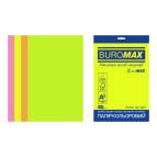 Ксер папір Кольор Мікс А4 80г/м 20арк Buromax - Euromax Радуга 5*4арк Нєон BM.2721520E-99