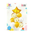 Повітряна кулька ZYBalloon набір 9шт. різного розміру, асорті 10120