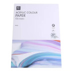 Папір-склейка для акрилу А3 20арк 250г/м2 Art Nation AcrylicColourPaper APA325020