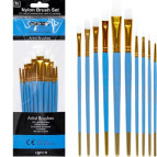 Набір пензлів Art Nation Artist Brush нейлон 10шт. BREA1013K-1