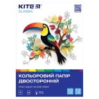 Папір кольоровий А4 12арк двосторонній Kite мод 287 Classic K-287