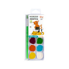 Акварельні фарби 12кол. Rosa Kids Cats з/п 301201