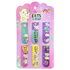 Закладки для книг магнітні Kidis 6шт. Cats are the best 13183