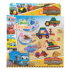 Гра настільна 4FUN Game Club Аква мозаїка, Будуй машини 23248