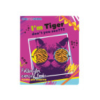 Папка B5 на гумках пластик Cool For School My Funny Tiger CF32042-02