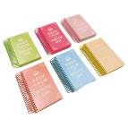 Блокнот спіраль 10,5*17,5см 198арк Aihao Keep Calm, 6 видів 604655