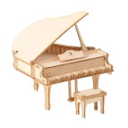 Конструктор дерев'янний 3D Wooden Art МО002-003 Piano 11,6*12,2*12,8см