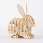 Конструктор дерев'янний 3D Wooden Art МО001-009 Rabbit 4,8*8,7*9,2см