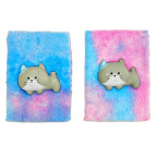 Блокнот з Сквіш Котик А5 80арк Пухнастий, Хутро (мех), асорті 5198