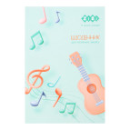 Щоденник шкільний для музичної школи ZiBi В5 ZB.13185 48арк. для дівчат, Smart Line