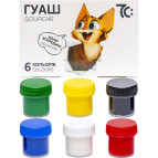 Гуаш 7С набір 6кол. по 10 мл 7C20601