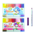 Фломастери 48 кол. Zishu Mouse 228-48 круглі, пластиковий бокс