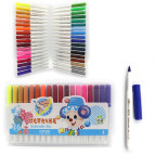 Фломастери 36 кол. Zishu Mouse 228-36 круглі, пластиковий бокс