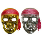 Маска Череп піратьский карнавальна Хеловін (Halloween), асорті 3088