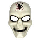 Маска Череп з павуком карнавальна Хеловін (Halloween), асорті 7134