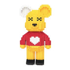 Конструктор 3D Magic Blocks Ведмідь з серцем 1241 деталь, кор. 33*24,5*5см №8120