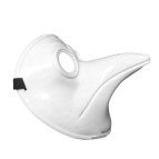 Маска Чумний лікар карнавальна біла 24-478б