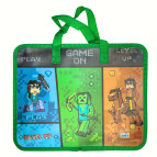Папка-портфель А4 Kidis пластик на блискавці FC 14085 Level Up