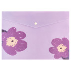 Папка А4 Axent на кнопці Lavender-4 1495-39-A