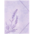 Папка А4+ Axent на гумках Lavender-2 1509-37-A
