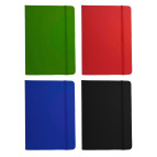 Блокнот А5 80арк Лидер 25-500 Класік на гумках, асорті