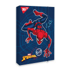 Папка-короб А4 на гумках Yes картон  ДЛЯ ТРУДА 491957 Marvel Spiderman