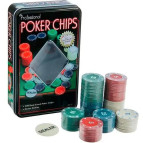Набір Poker Game Set 100ps у металевій коробці №100-S