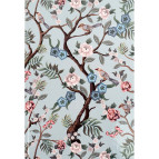 Зошит А4 Axent 96арк Birds and Flowers-3 кліт. 8422-570-A