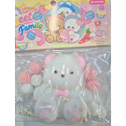 Іграшка антістрес Сквіш Таба Ведмежа біле 7см А4-6