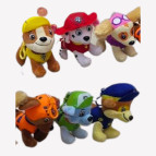 Брелок м'який плюшевий 4FUN Песик рятувальник 13-14см, асорті 15304