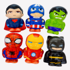 Іграшка Сквіш (антістрес) 4FUN Супергерой 12см, асорті 68755