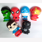 Іграшка Сквіш (антістрес) 4FUN Супергерой 12см, асорті 68903