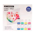 Фарба-спрей для тканин Art Rangers набір 4кол по 100мл стандарт PA5604100A
